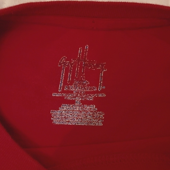 Guy Harvey red long sleeve graphic T shirt XL - Picture 3 of 4